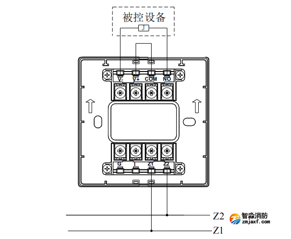 GST-LD-8365H輸入/輸出模塊接線圖